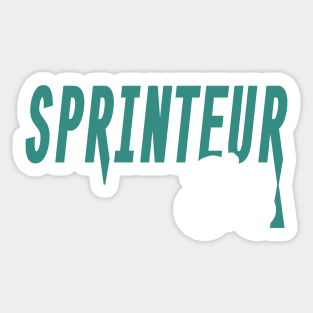 Sprinteur! (Sprinter) What type of cyclist are you? Sticker